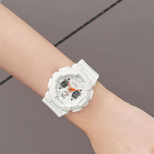 Đồng hồ G-Shock 45.9 mm Nữ GMA-S120SA-7A1DR Màu Trắng