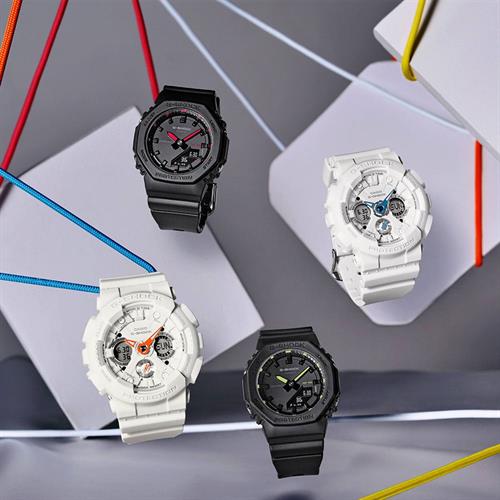 Đồng hồ G-Shock 45.9 mm Nữ GMA-S120SA-7A1DR Màu Trắng