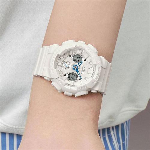 Đồng hồ G-Shock 45.9 mm Nữ GMA-S120SA-7A2DR Màu Trắng