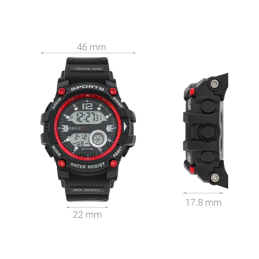Đồng hồ Smile Kid 46 mm Trẻ em SL264-01 Màu Đen