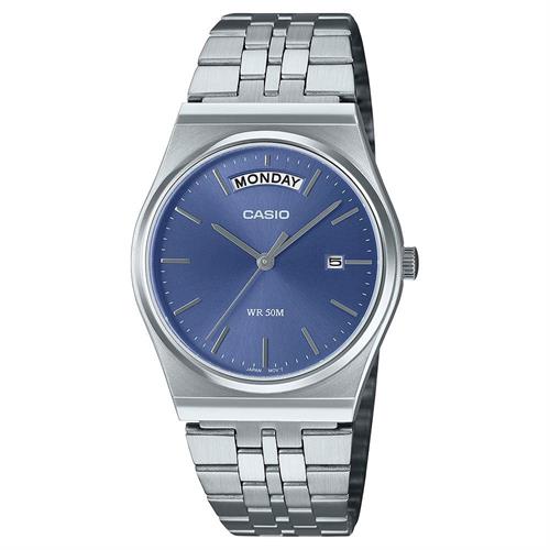Đồng hồ Casio 35 mm Nam MTP-B146D-2AVDF Màu Bạc