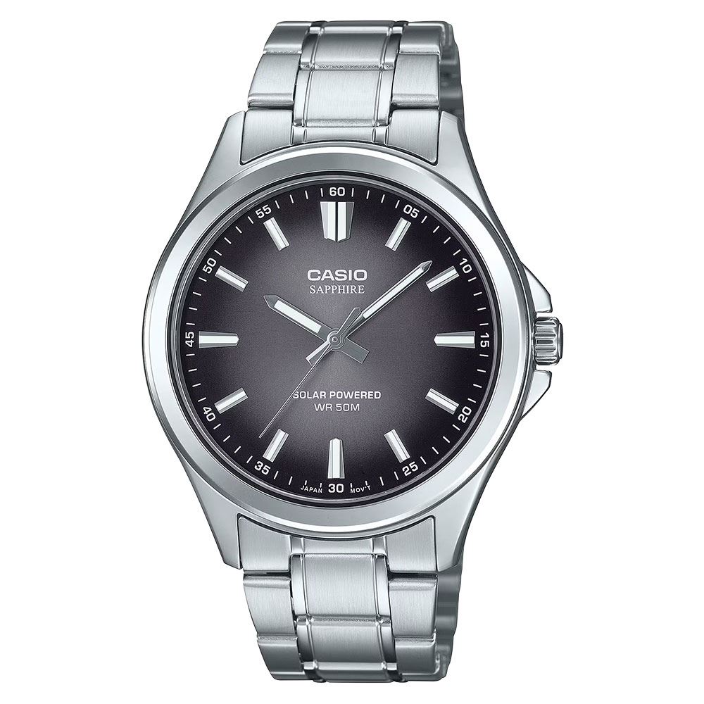 Đồng hồ Casio Timeless 41.7 mm Nam MTS-RS100D-1AVDF Màu Bạc