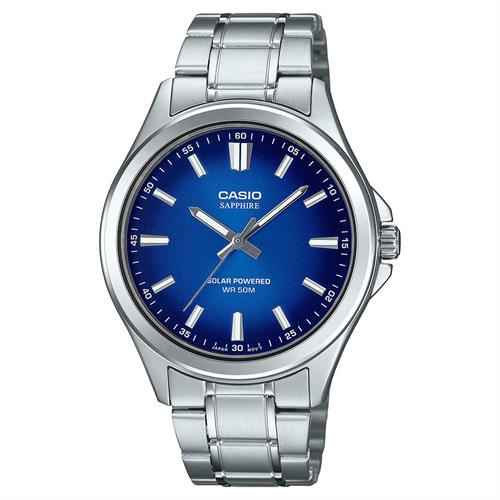 Đồng hồ Casio 41.7 mm Nam MTS-RS100D-2AVDF Màu Bạc