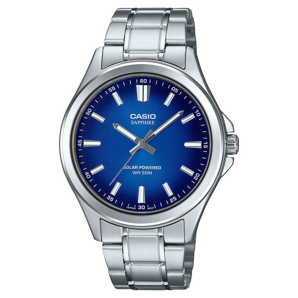 Đồng hồ Casio Timeless 41.7 mm Nam MTS-RS100D-2AVDF Màu Bạc