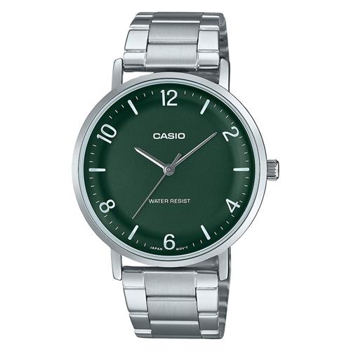 Đồng hồ Casio 40 mm Nam MTP-VT03D-3BDF Màu Bạc