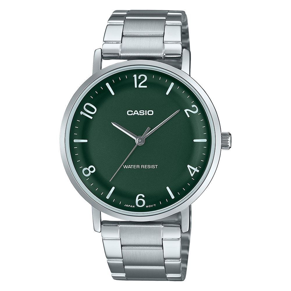 Đồng hồ Casio Timeless 40 mm Nam MTP-VT03D-3BDF