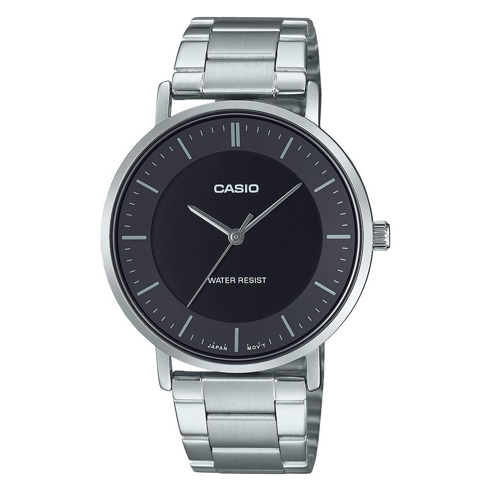 Đồng hồ Casio Timeless 40 mm Nam MTP-VT04D-1EDF Màu Bạc