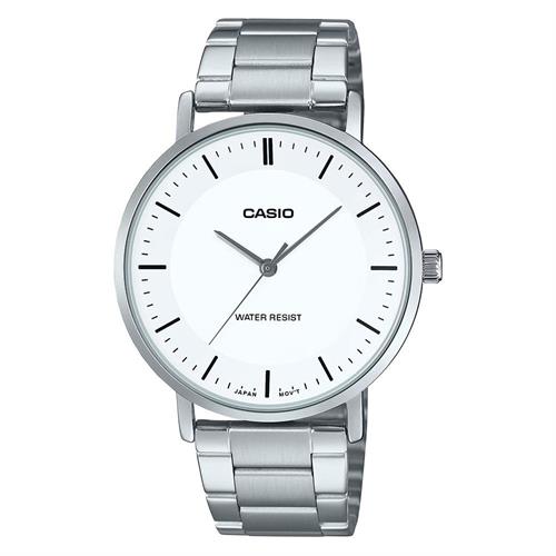 Đồng hồ Casio 40 mm Nam MTP-VT04D-7EDF Màu Bạc