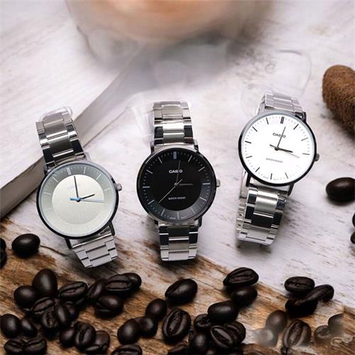 Đồng hồ Casio 40 mm Nam MTP-VT04D-7EDF Màu Bạc