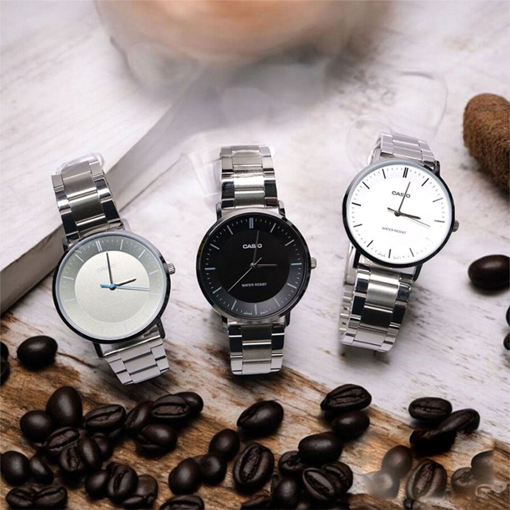 Đồng hồ Casio Timeless 40 mm Nam MTP-VT04D-7EDF Màu Bạc