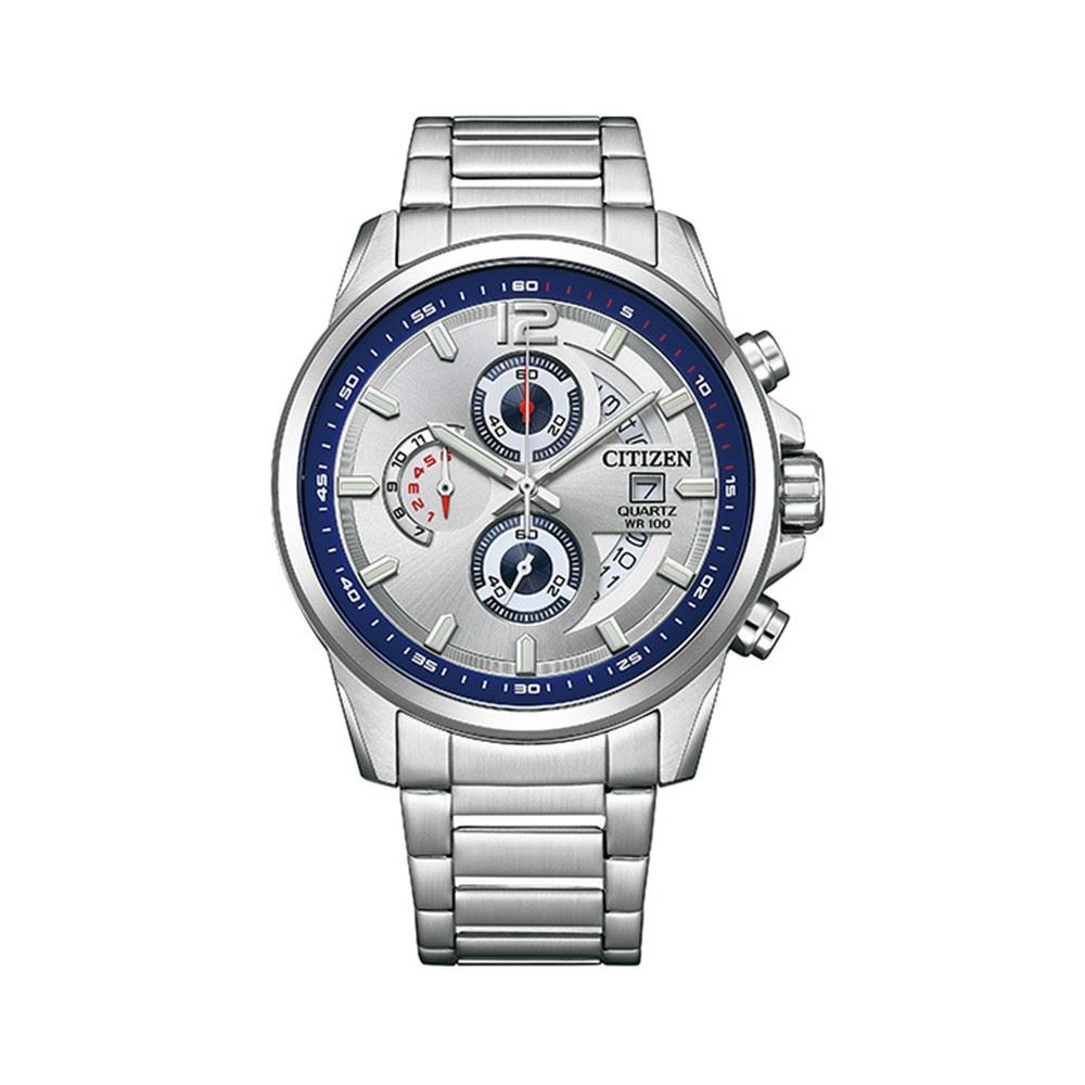 Đồng hồ Citizen 44 mm Nam AN3690-56B Màu Bạc
