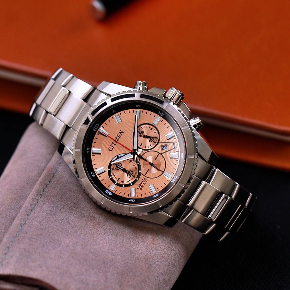 Đồng hồ Citizen 46 mm Nam AN8200-50X Màu Bạc