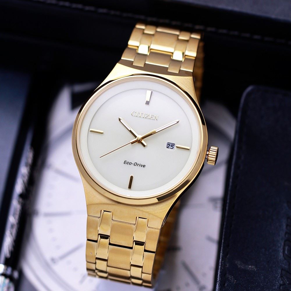 Đồng hồ Citizen 40 mm Nam BM7652-52P Màu Vàng
