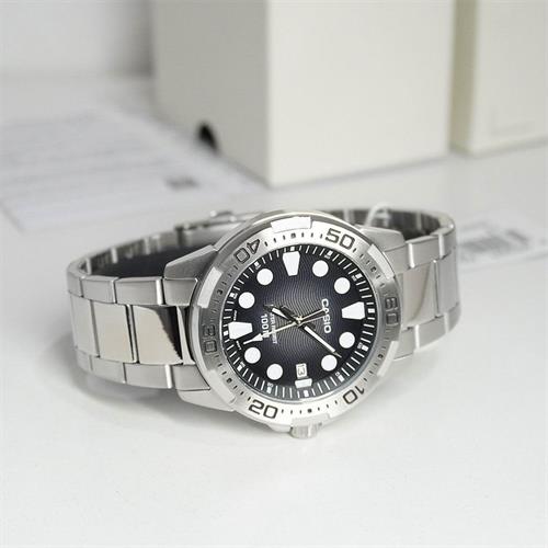 Đồng hồ Casio Timeless 43.7 mm Nam MTD-140D-1AVDF Màu Bạc