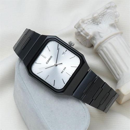 Đồng hồ Casio 32.5 mm Nam MTP-B185B-7AVDF Màu Đen