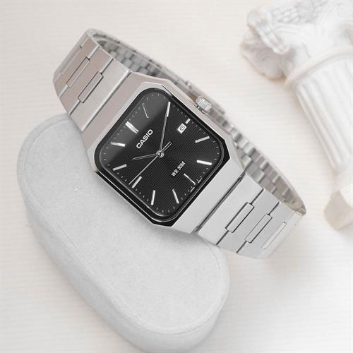 Đồng hồ Casio 32.5 mm Nam MTP-B185D-1AVDF Màu Bạc