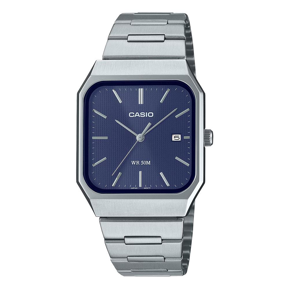 Đồng hồ Casio Timeless 32.5 mm Nam MTP-B185D-2A1VDF Màu Bạc