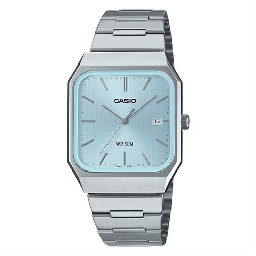 Đồng hồ Casio 32.5 mm Nam MTP-B185D-2A2VDF Màu Bạc