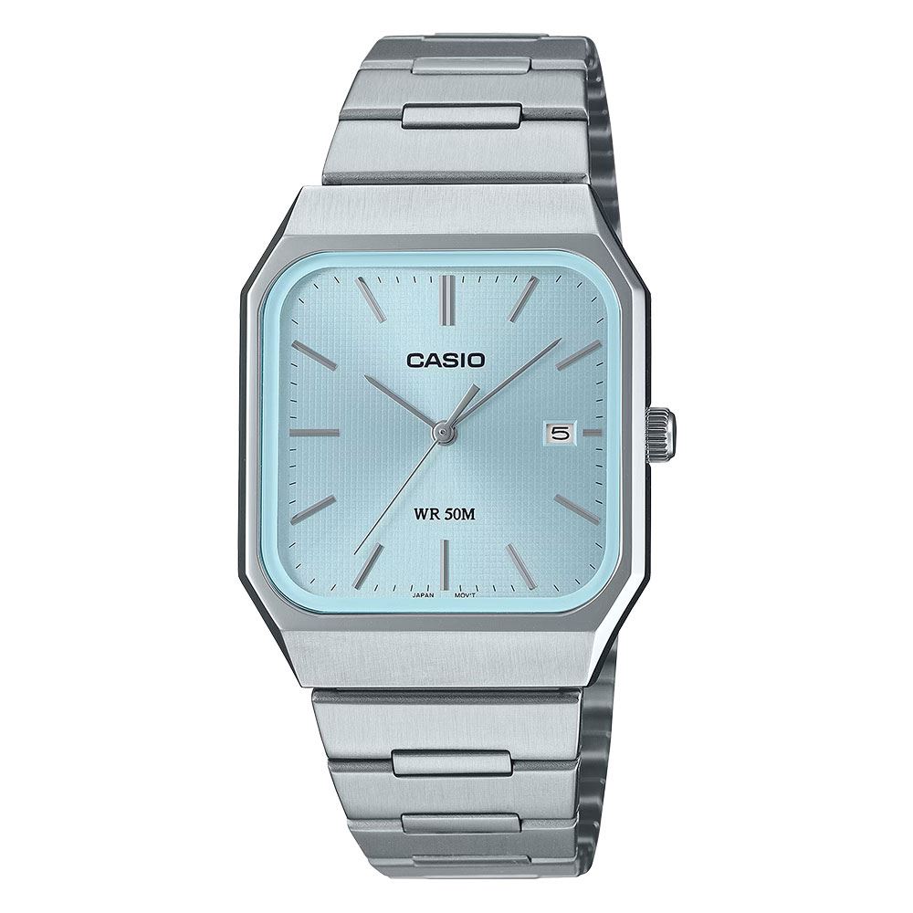 Đồng hồ Casio Timeless 32.5 mm Nam MTP-B185D-2A2VDF Màu Bạc