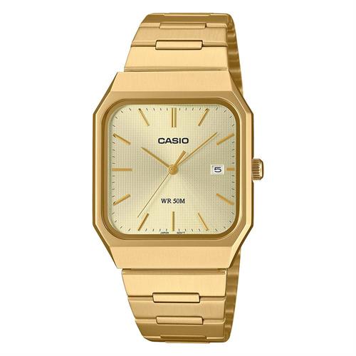 Đồng hồ Casio 32.5 mm Nam MTP-B185G-9AVDF Màu Vàng