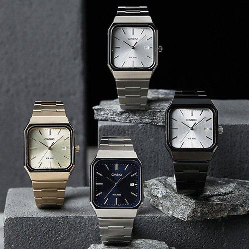 Đồng hồ Casio 32.5 mm Nam MTP-B185G-9AVDF Màu Vàng