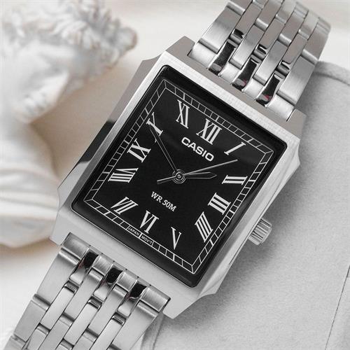 Đồng hồ Casio 31.5 mm Nam MTP-B190D-1BVDF Màu Bạc