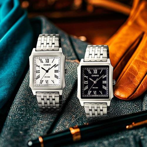 Đồng hồ Casio 31.5 mm Nam MTP-B190D-7BVDF Màu Bạc