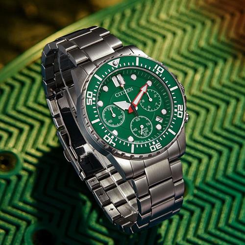 Đồng hồ Citizen 43 mm Nam AI5009-80X Màu Bạc
