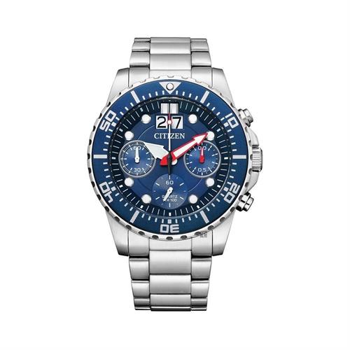 Đồng hồ Citizen 43 mm Nam AI7001-81L Màu Bạc
