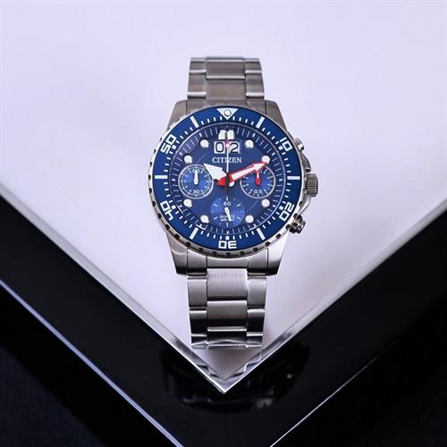 Đồng hồ Citizen 43 mm Nam AI7001-81L Màu Bạc