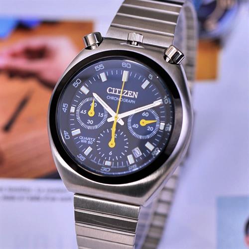 Đồng hồ Citizen 38 mm Nam AN3660-81L Màu Bạc