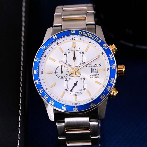 Đồng hồ Citizen 44 mm Nam AN3686-53A Màu Màu kết hợp