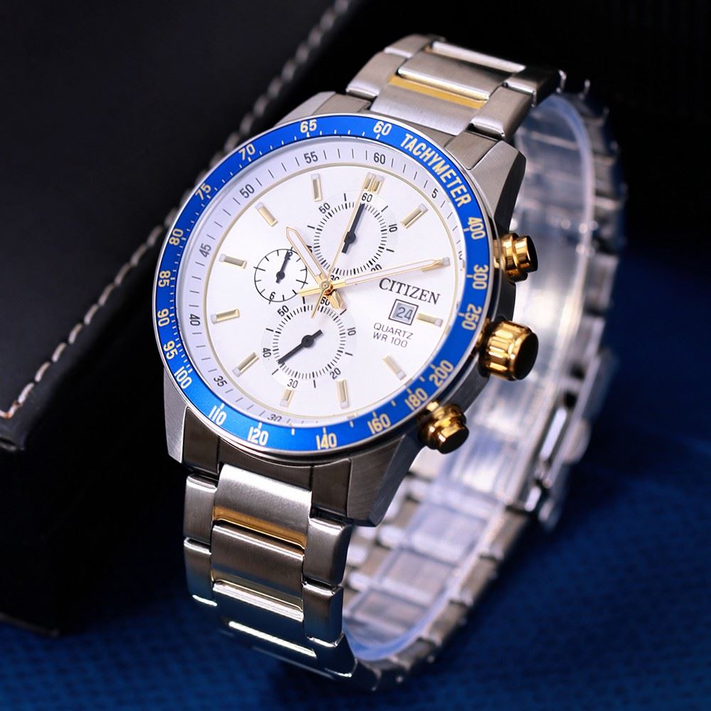 Đồng hồ Citizen 44 mm Nam AN3686-53A Màu Màu kết hợp