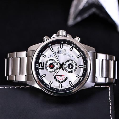 Đồng hồ Citizen 44 mm Nam AN3690-56A Màu Bạc