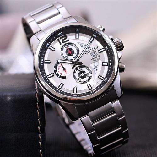 Đồng hồ Citizen 44 mm Nam AN3690-56A Màu Bạc