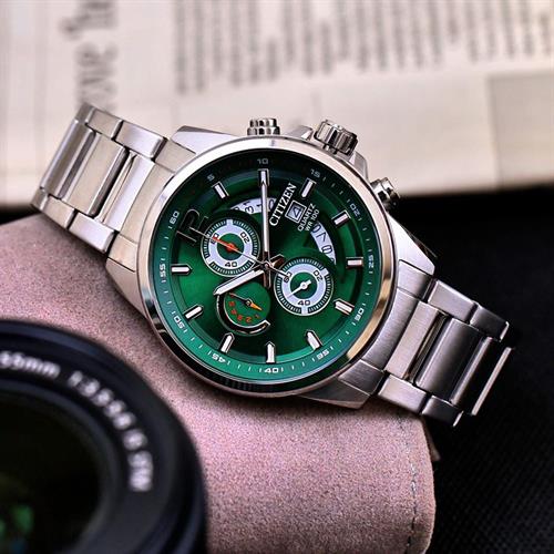 Đồng hồ Citizen 44 mm Nam AN3690-56X Màu Bạc