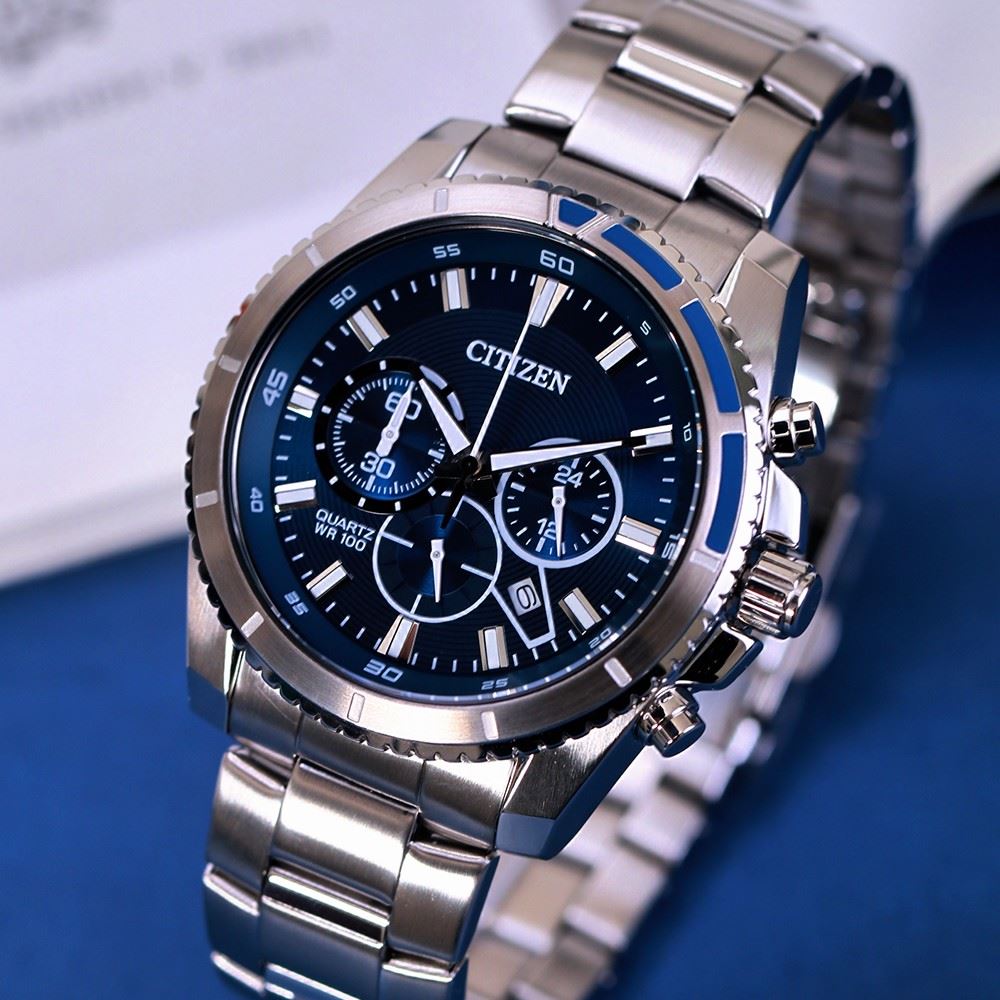 Đồng hồ Citizen 46 mm Nam AN8201-57L Màu Bạc