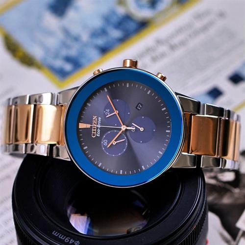 Đồng hồ Citizen 43 mm Nam AT2244-84L Màu Màu kết hợp