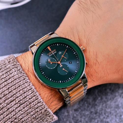 Đồng hồ Citizen 43 mm Nam AT2244-84X Màu Màu kết hợp