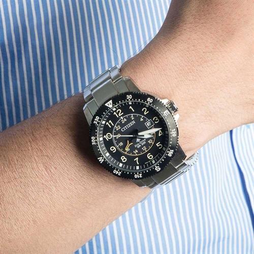 Đồng hồ Citizen 43 mm Nam BJ7094-59E Màu Bạc