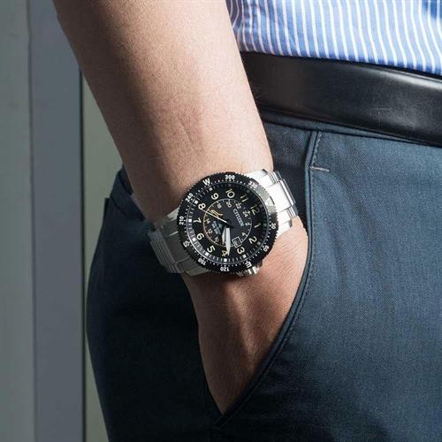 Đồng hồ Citizen 43 mm Nam BJ7094-59E Màu Bạc