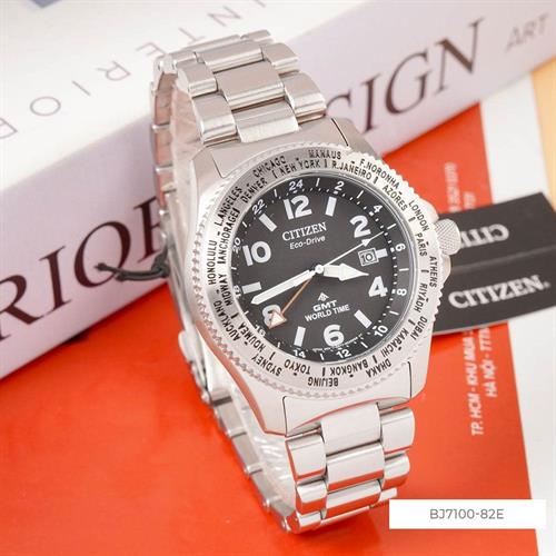 Đồng hồ Citizen 42 mm Nam BJ7100-82E Màu Bạc