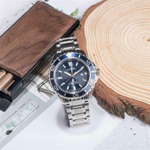 Đồng hồ Citizen 44 mm Nam BN0191-80L Màu Bạc