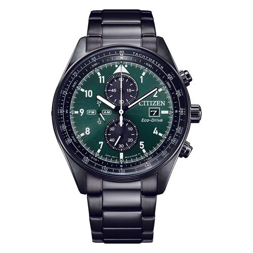 Đồng hồ Citizen 43 mm Nam CA0775-87X Màu Đen