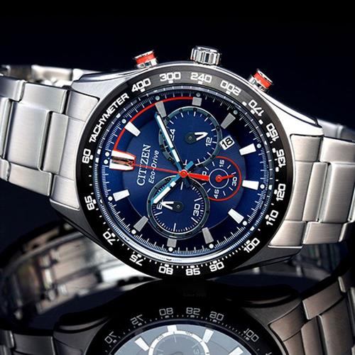 Đồng hồ Citizen 43 mm Nam CA4486-82L Màu Bạc