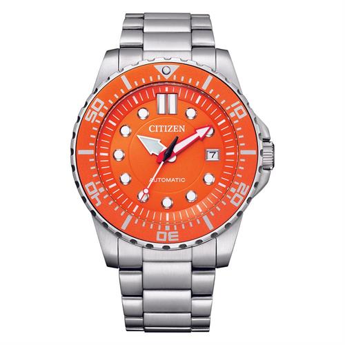 Đồng hồ Citizen 43 mm Nam NJ0128-80X Màu Bạc