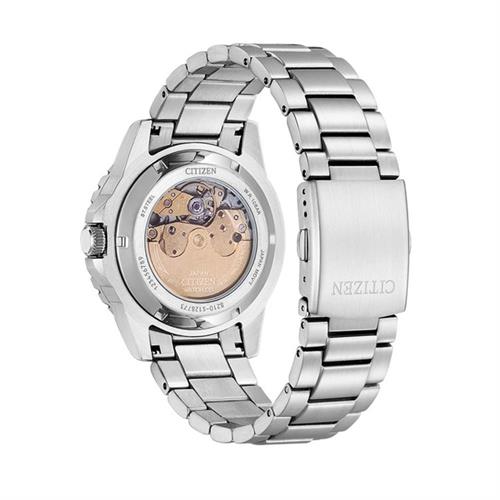 Đồng hồ Citizen 43 mm Nam NJ0170-83X Màu Bạc