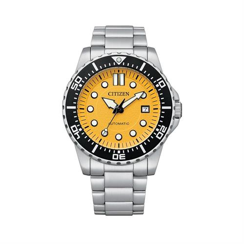 Đồng hồ Citizen 43 mm Nam NJ0170-83Z Màu Bạc