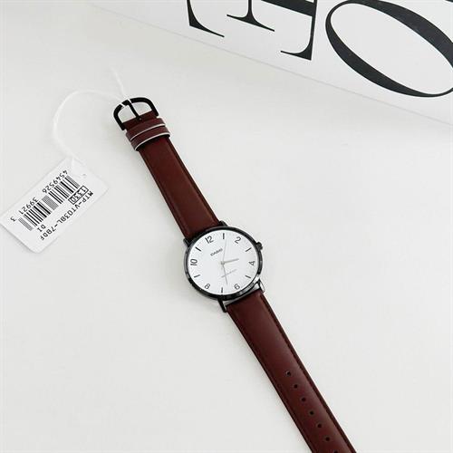 Đồng hồ Casio Timeless 40 mm Nam MTP-VT03BL-7BDF Màu Nâu