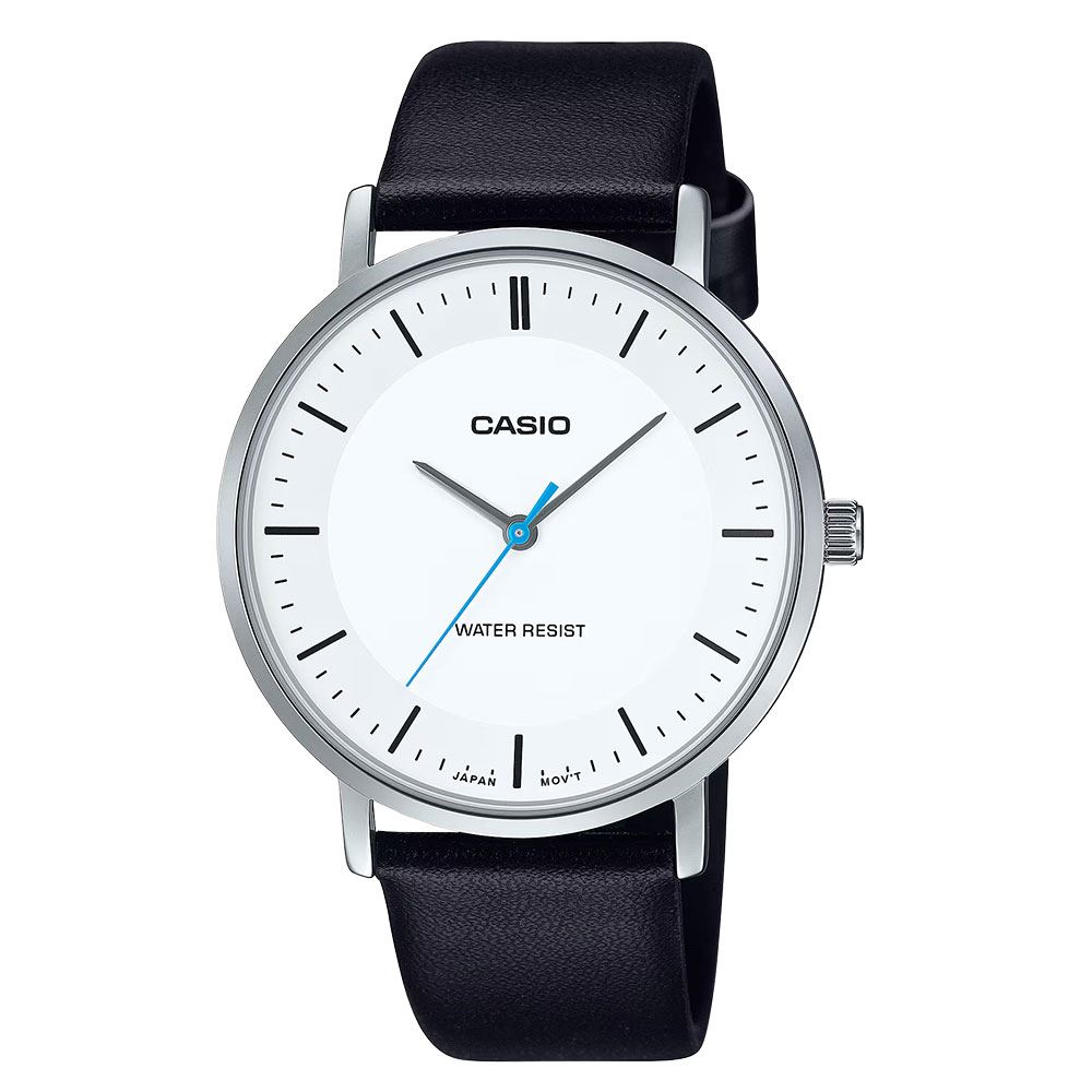 Đồng hồ Casio Timeless 40 mm Nam MTP-VT04L-7EDF Màu Đen
